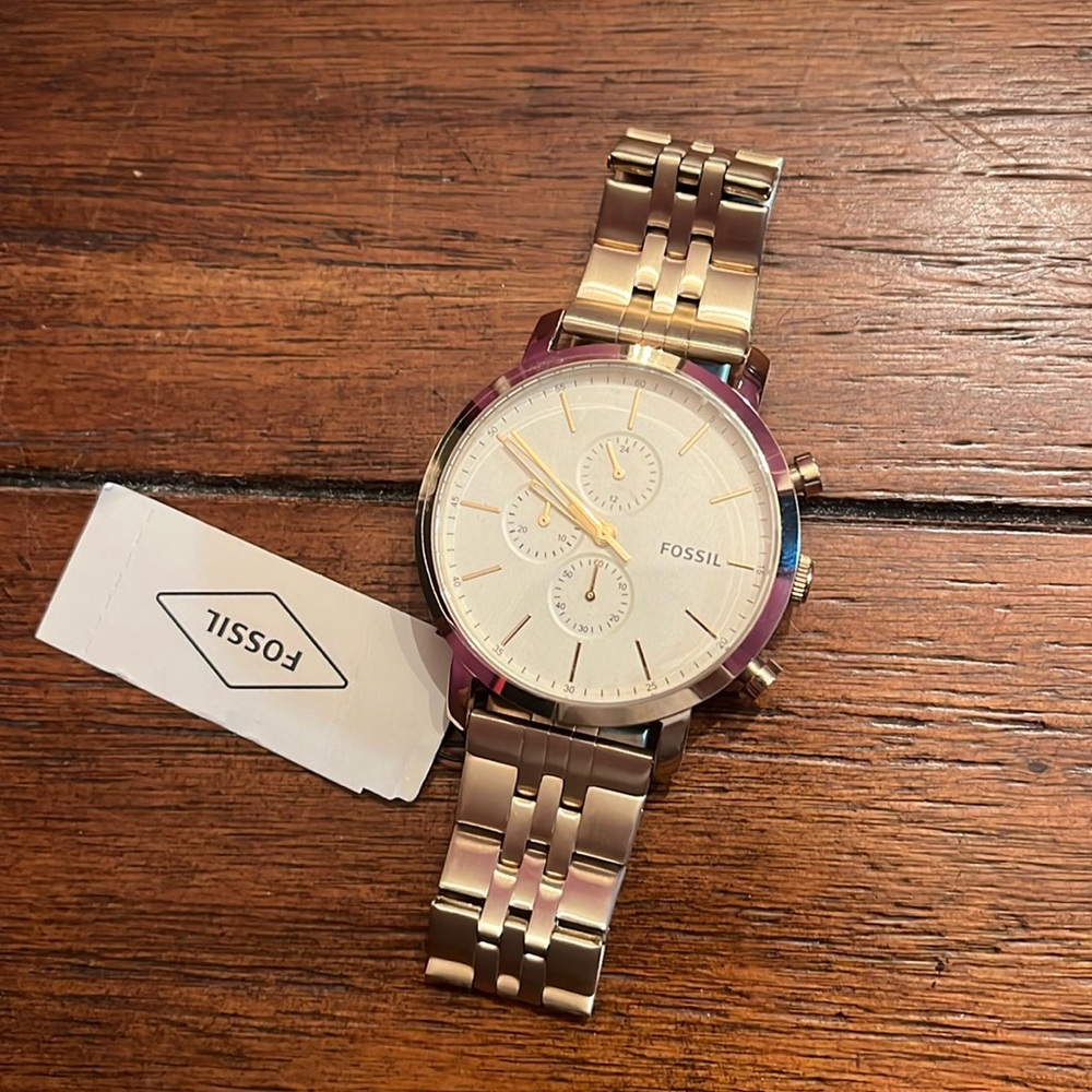 FOSSIL Watch All Stainless Steel - Picture 1 of 9
